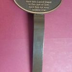 Brass Stake Outside Plaque | Pet Cremation Services in Berrimah, NT