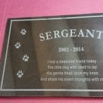Granite Outdoor Plaque | Pet Cremation Services in Berrimah, NT