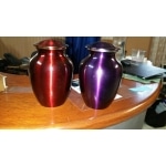Stainless Coloured Pet Urns | Pet Cremation Services in Berrimah, NT